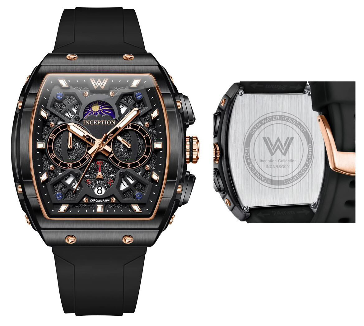 Woodwardian Inception Collection Black | INCNRSG001