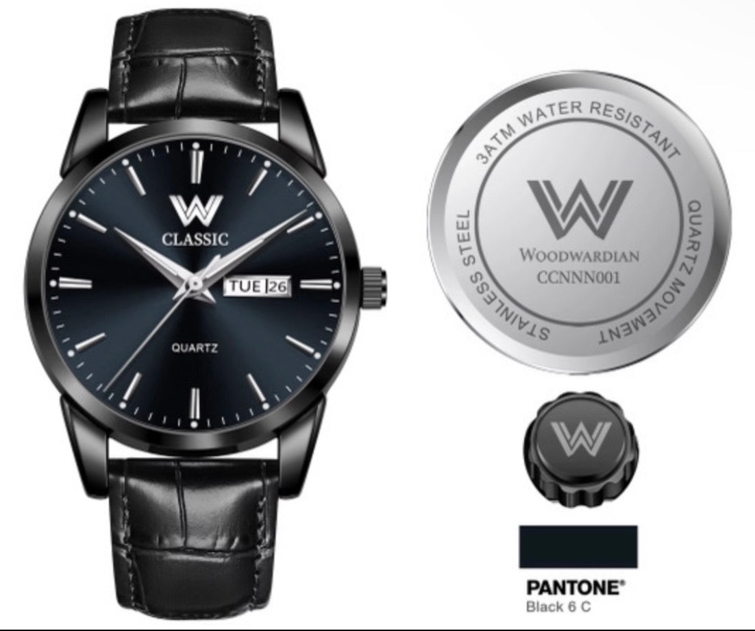 Woodwardian Classic CCNNN001 | Leather Strap Quartz Watch