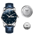 Woodwardian Classic CCBLBL001 | Leather Strap Quartz Watch
