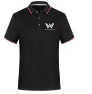 Woodwardian Black Polo