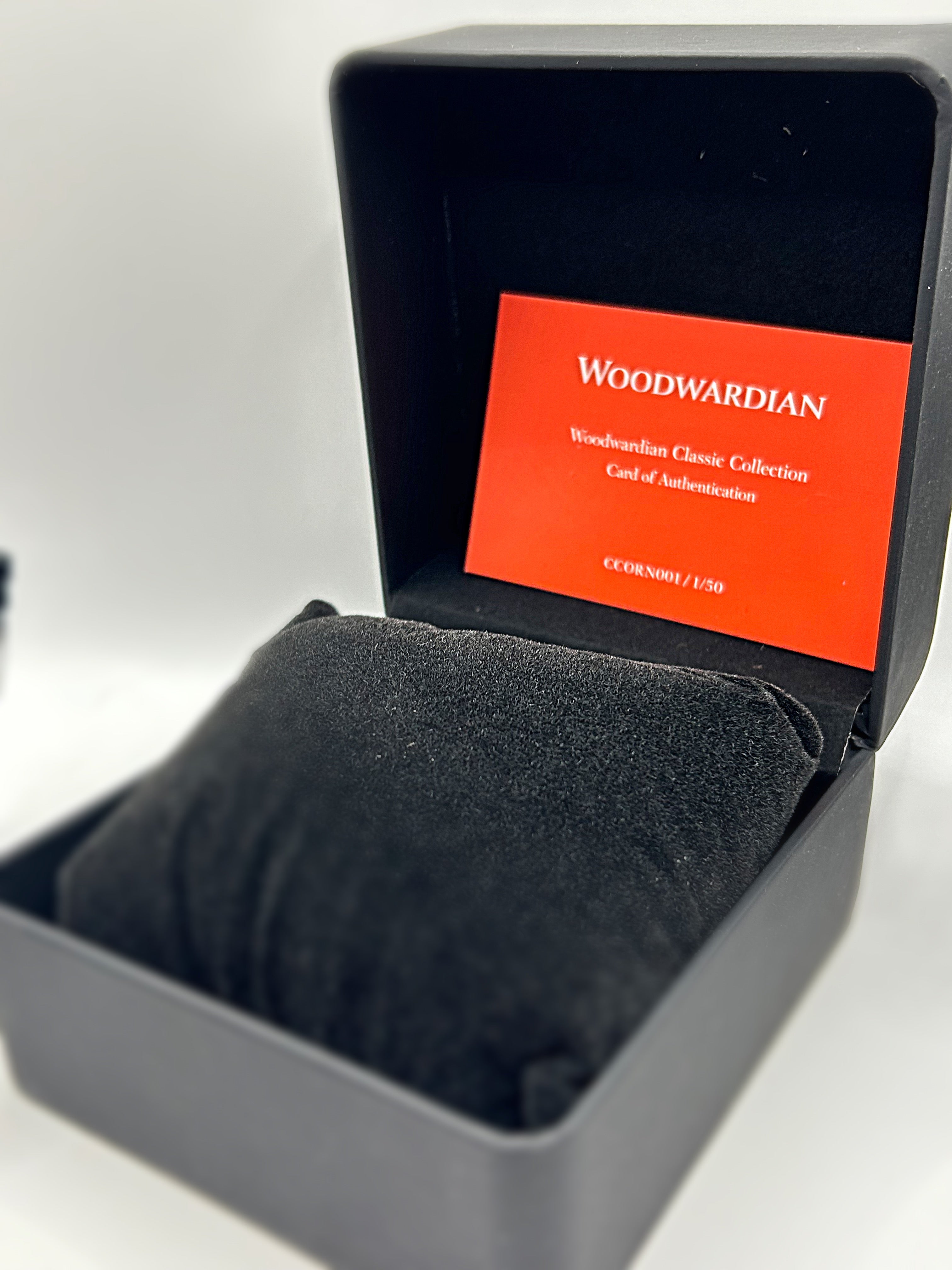Woodwardian Classic CCORN001 | Leather Strap Quartz Watch