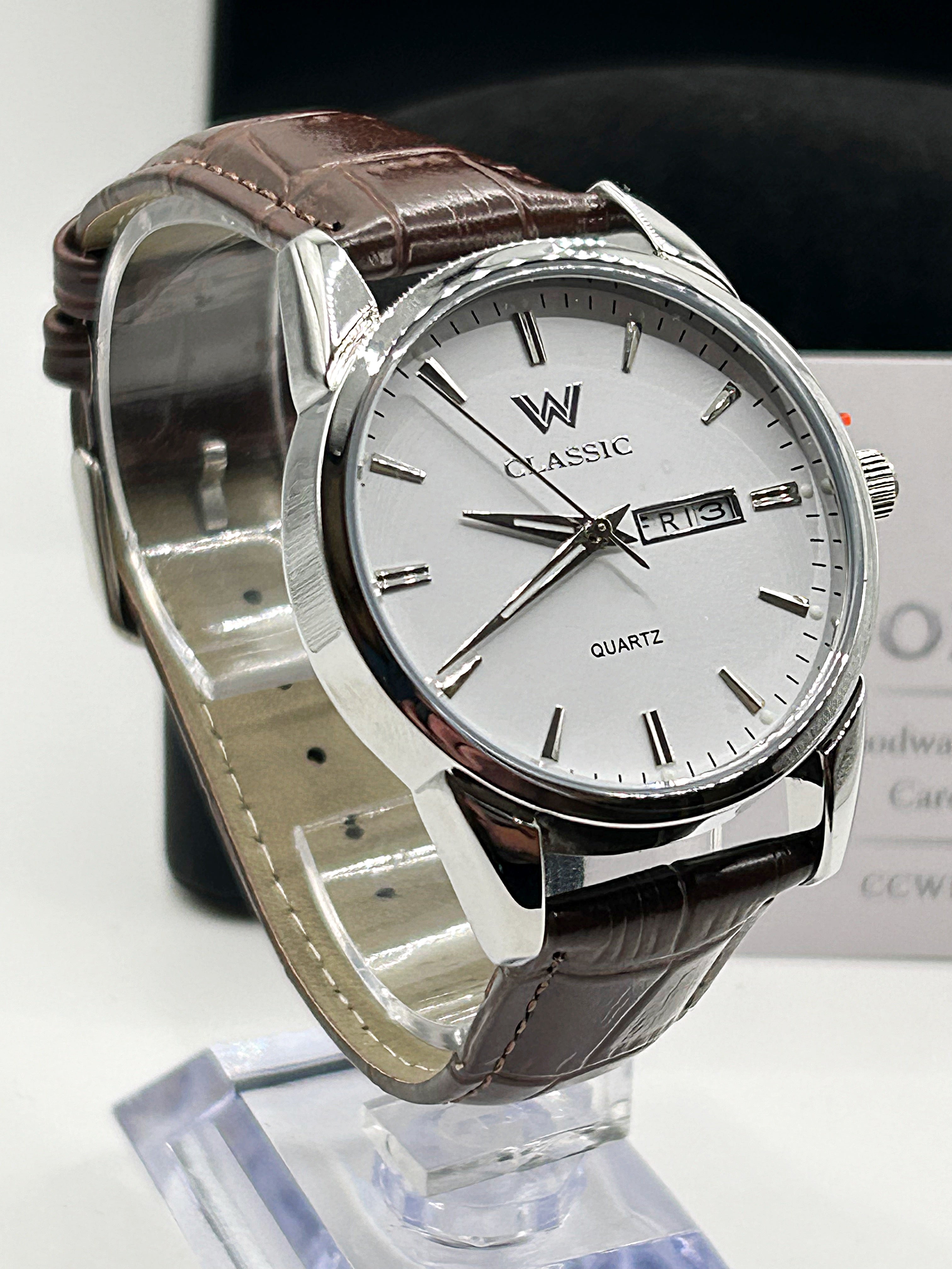 Woodwardian Classic CCWHCH001 | Leather Strap Quartz Watch