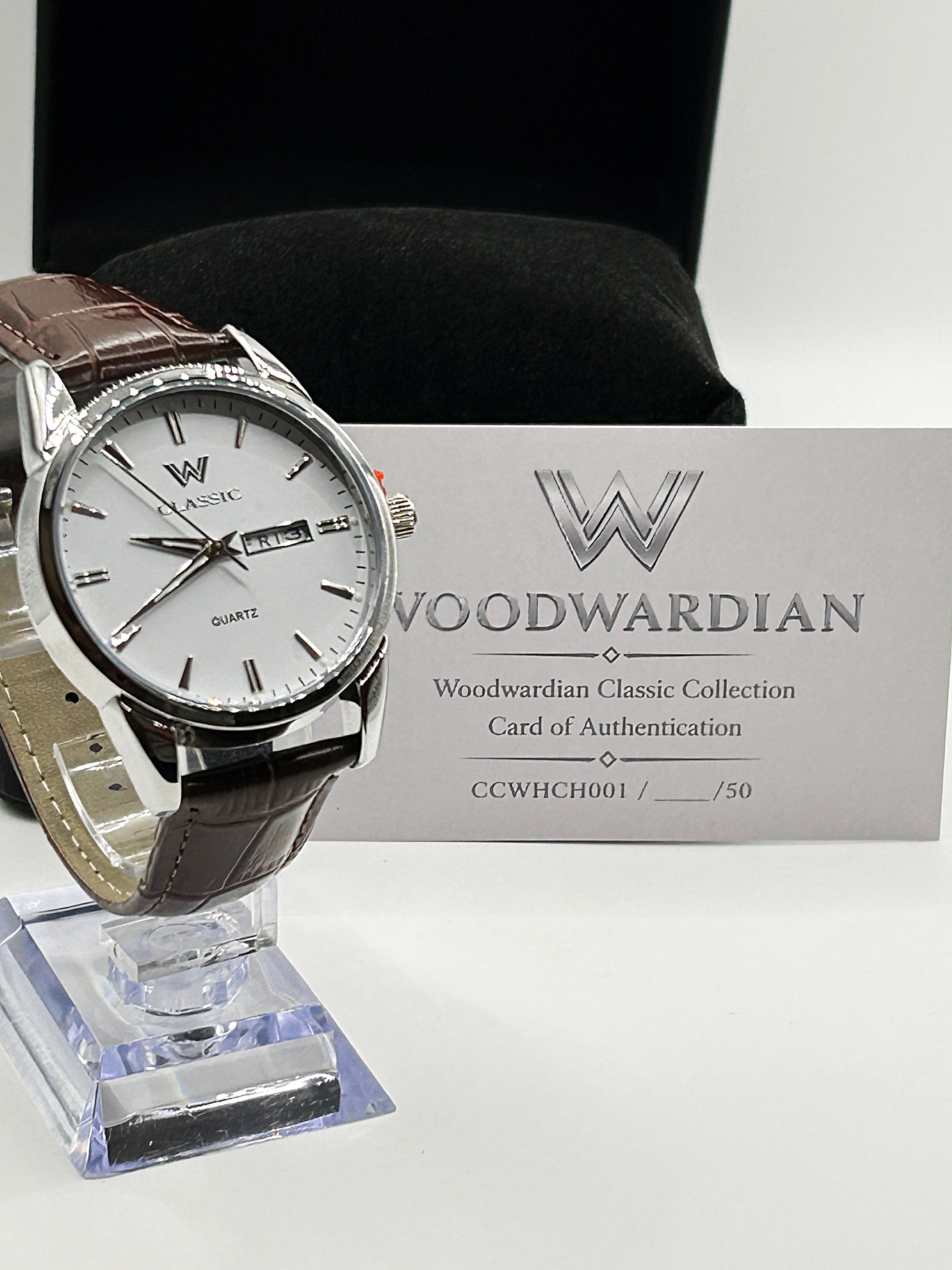 Woodwardian Classic CCWHCH001 | Leather Strap Quartz Watch