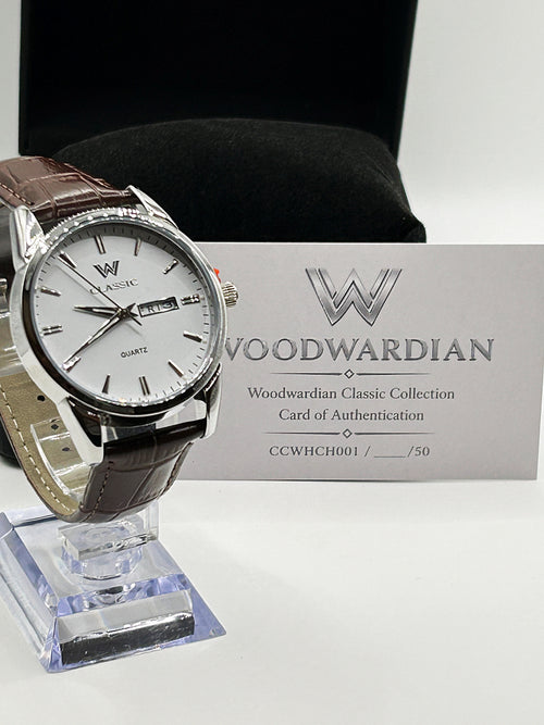 Woodwardian Classic CCWHCH001 | Leather Strap Quartz Watch