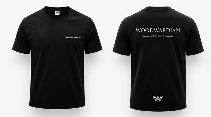 Woodwardian Black T-Shirt